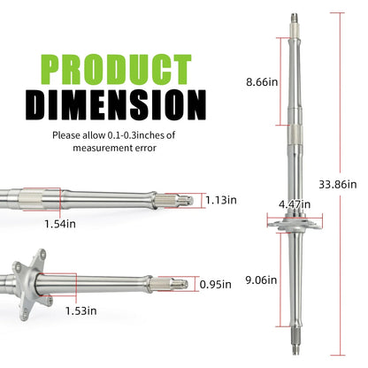 Rear Axle Shaft for Honda Sportrax 400 TRX400 EX/X (1999–2014)