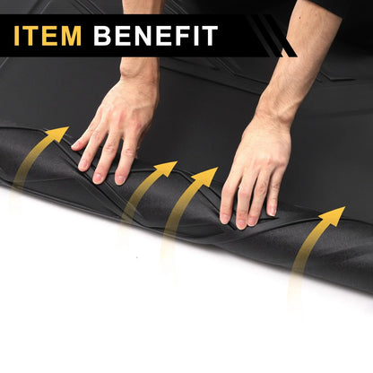 Cargo Liner Rear Trunk Mat 5 Seats for BMW I4 (2022-2025) Diamond Pattern TPE