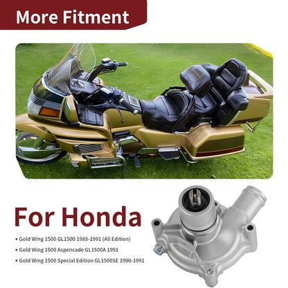 Water Pump for Honda Goldwing 1500 GL1500 (1988–1991)