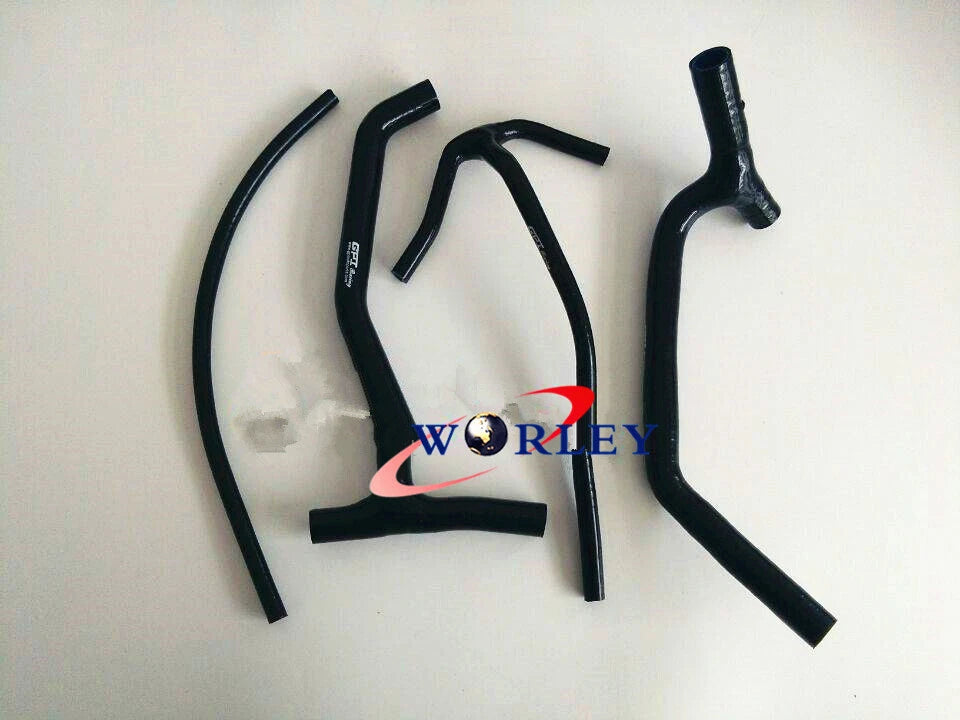 Black Silicone Radiator Hose for Husqvarna TE610 TE570 TE410 (1993–2003)