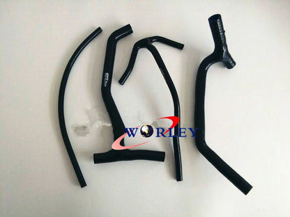 Black Silicone Radiator Hose for Husqvarna TE610 TE570 TE410 (1993–2003)