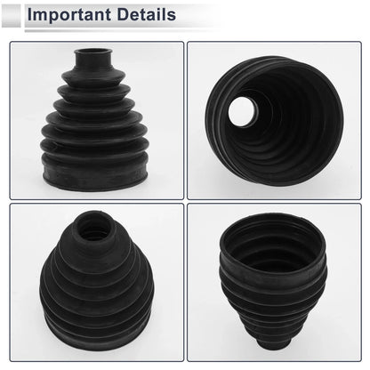 Inner CV Joint Boot Kit with Clamps for Mercedes CLS63 AMG (2006-2011)