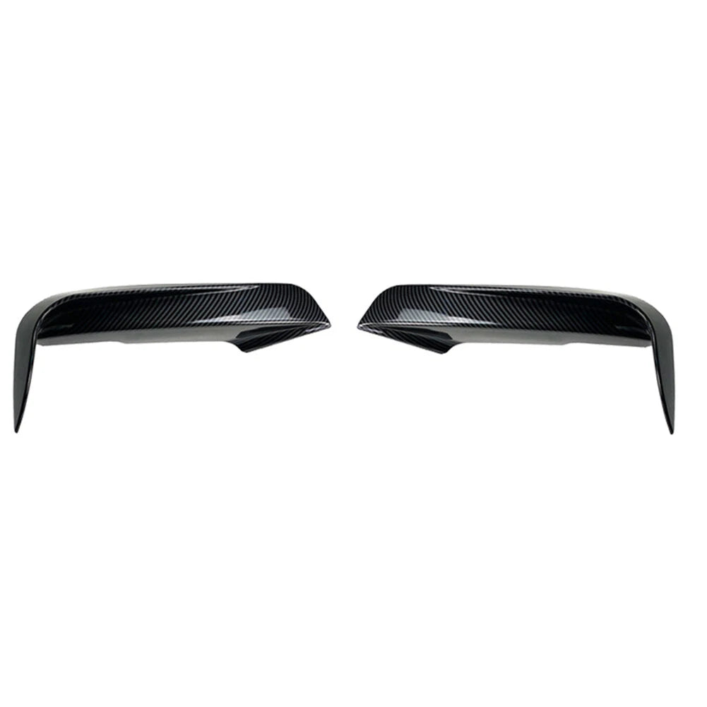 Front Bumper Fangs Trim Air Vent Lid Cover Carbon for BMW 3-Series F30 F31 (2012–2018)