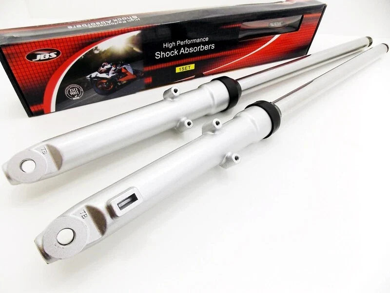 670mm Silver Front Fork Leg Set for Honda SL70