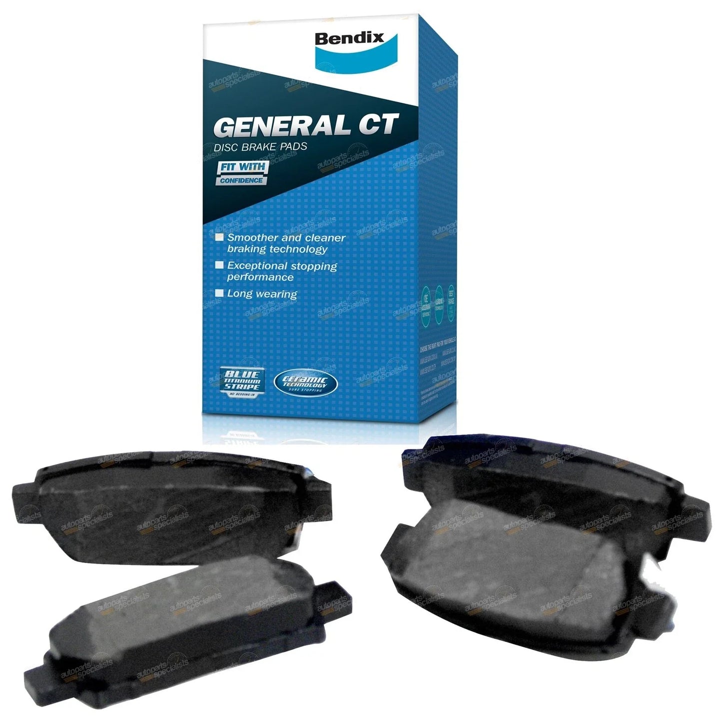 Rear Disc Brake Pad Set for Toyota Avalon MCX10 (2013–2018)