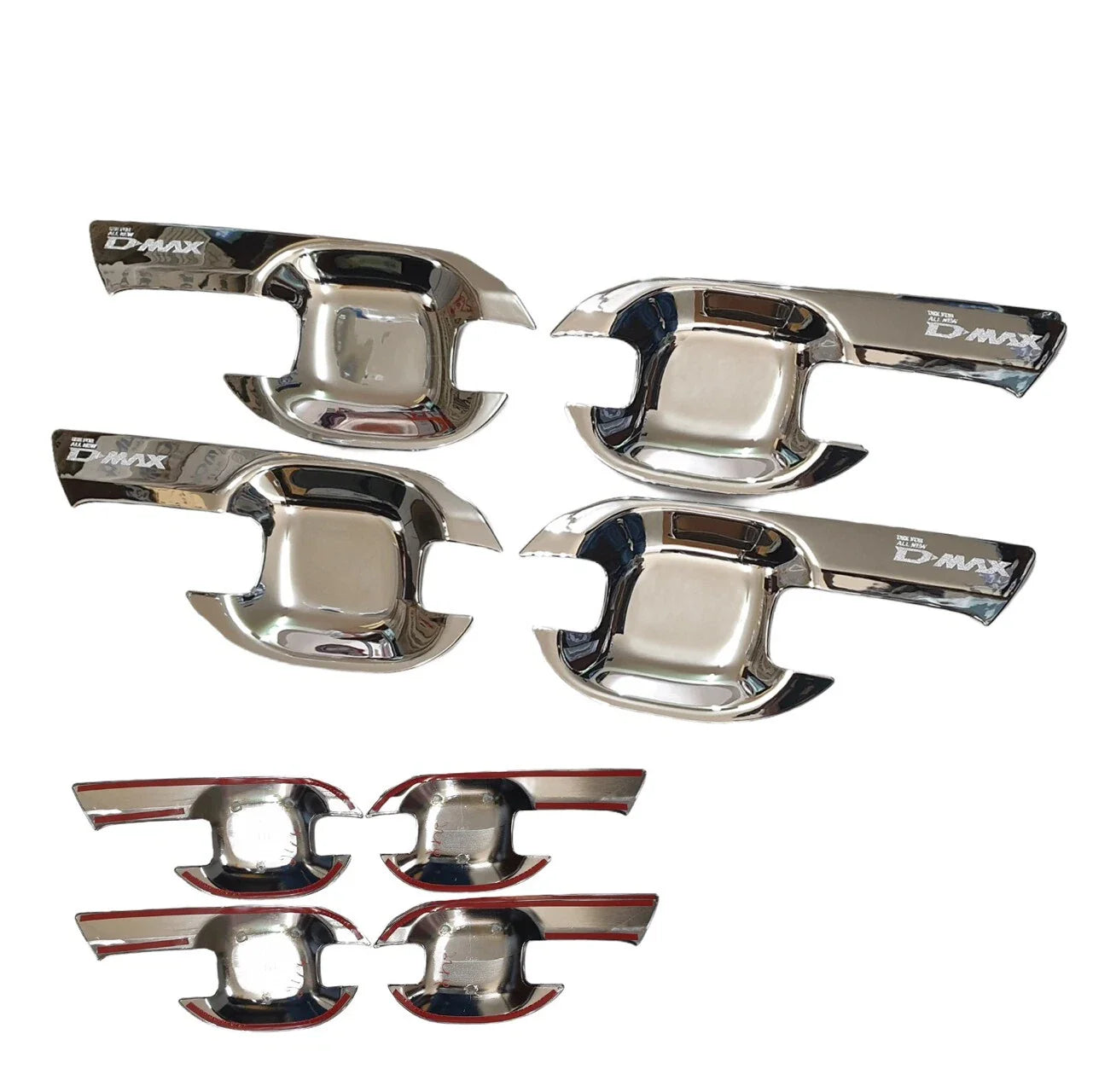 Chrome Door Handle Insert Bowl Cover Trim for Isuzu D-Max RG01 (2020-2022)