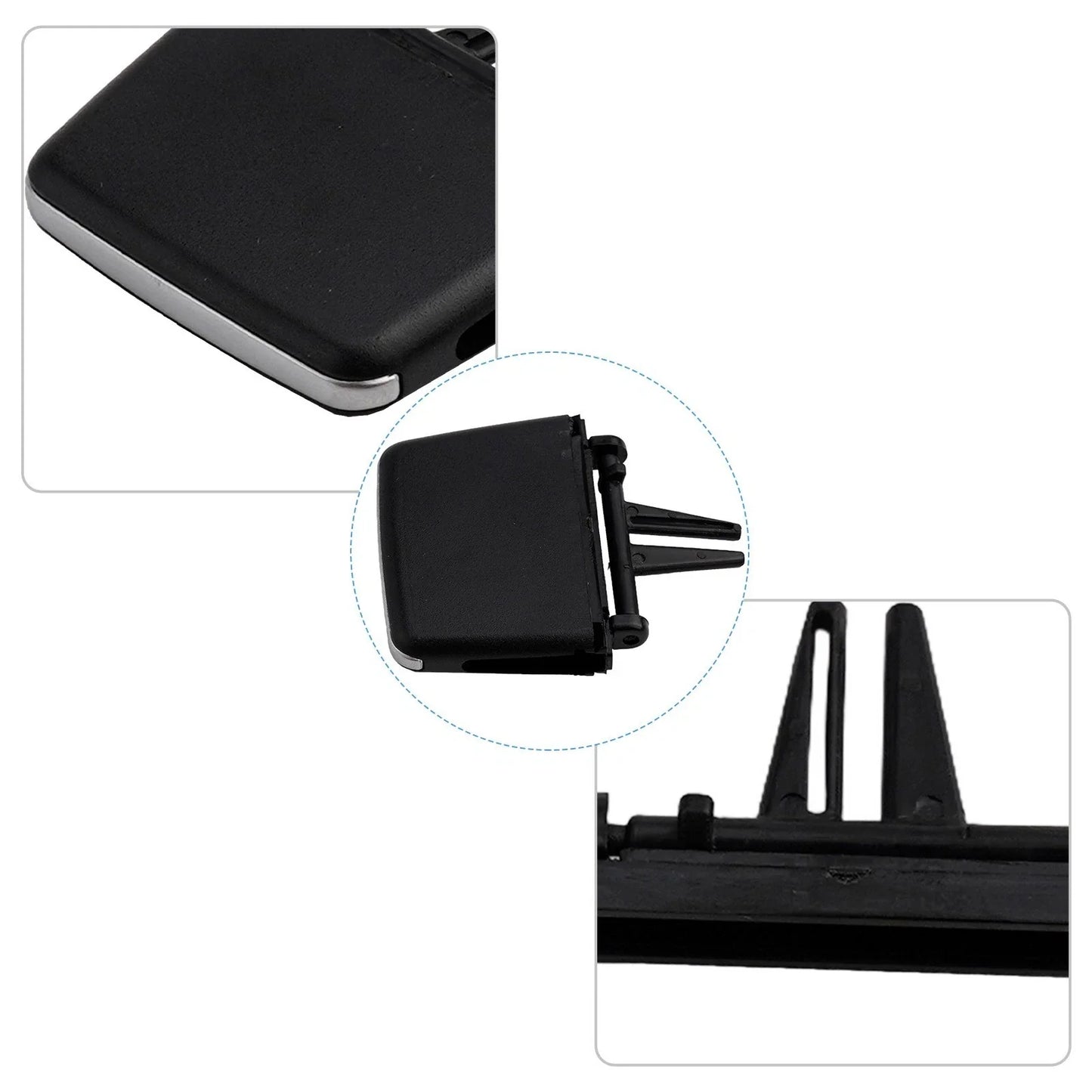 2 x Front AC Air Vent Outlet Tab Clips for BMW 3 Series (2005–2013)