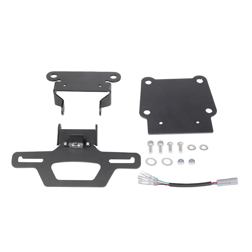 Foldable Fender Eliminator License Plate Holder for Yamaha Tenere 700 (2019–2026)