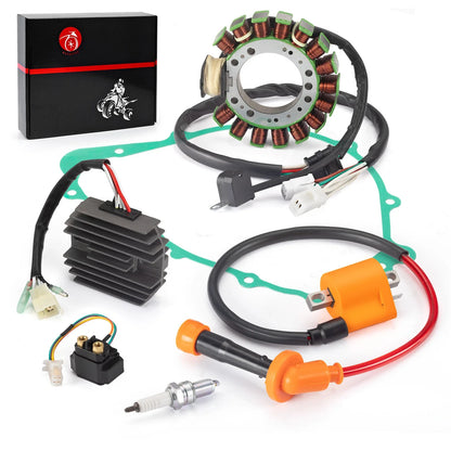 Stator & Relay Ignition Coil Rectifier for Yamaha Grizzly 600 (1998–2007)