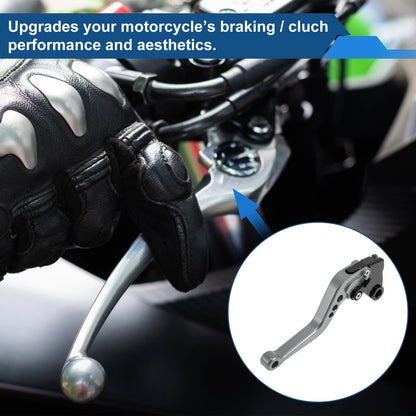Short Brake Clutch Levers for Kawasaki Z1000SX/Ninja 1000 (2011–2023) Titanium Tone