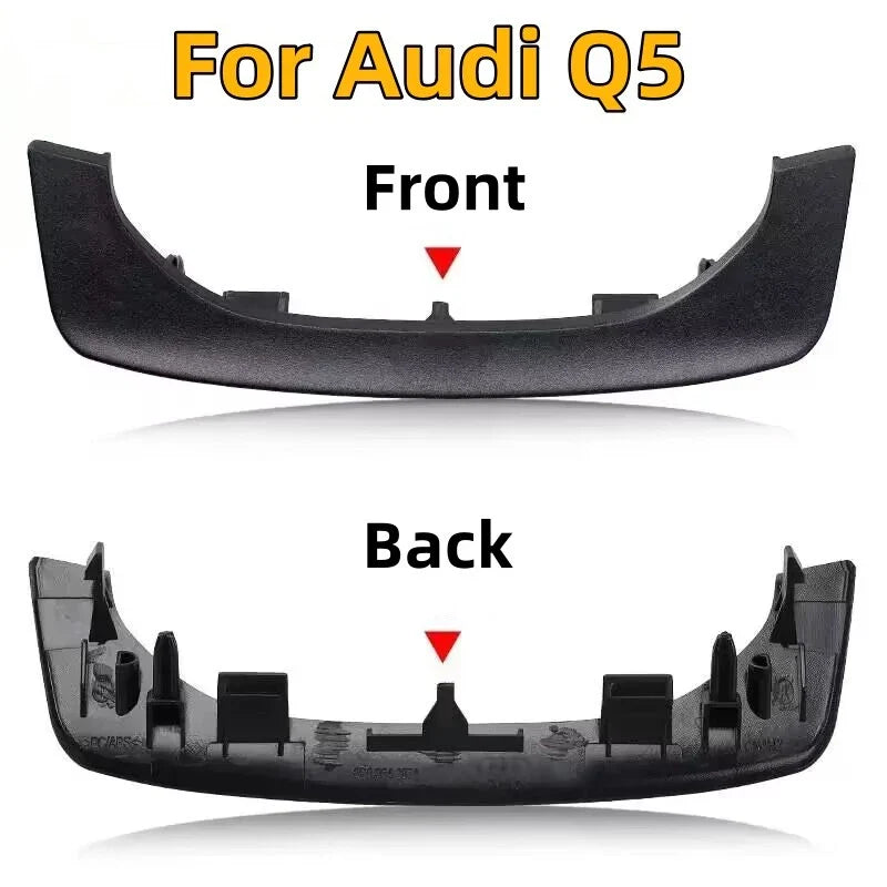 1PC Central Armrest Cover Trim Bezel Black for Audi Q5