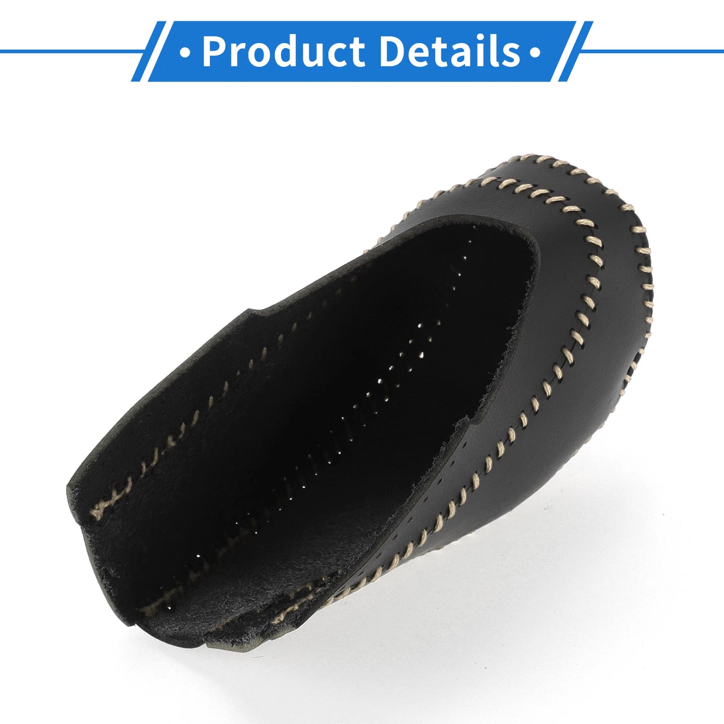 Gear Shift Knob Cover for Chevrolet Cruze (2011–2015) - Beige Faux Leather