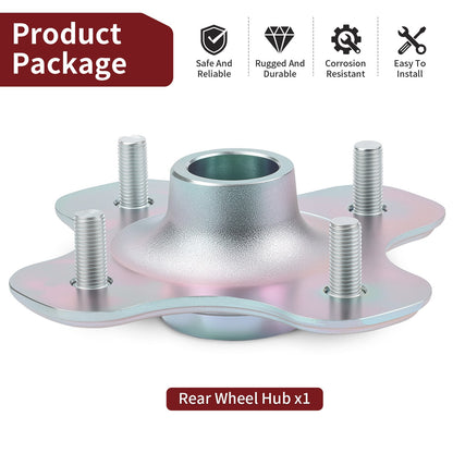 Rear Left Wheel Hub for Yamaha Grizzly 350 YFM350 (2007–2011)