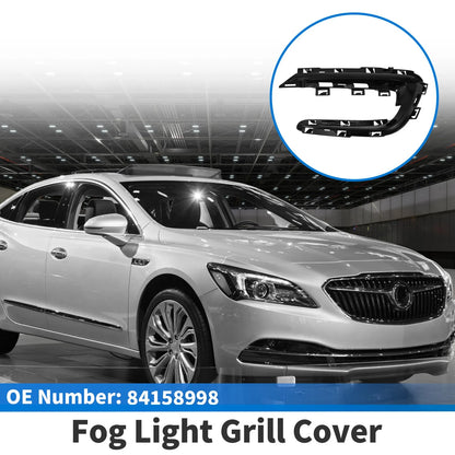 1 Pc Fog Light Grill for Buick Lacrosse (2019) No. 84158998 Black