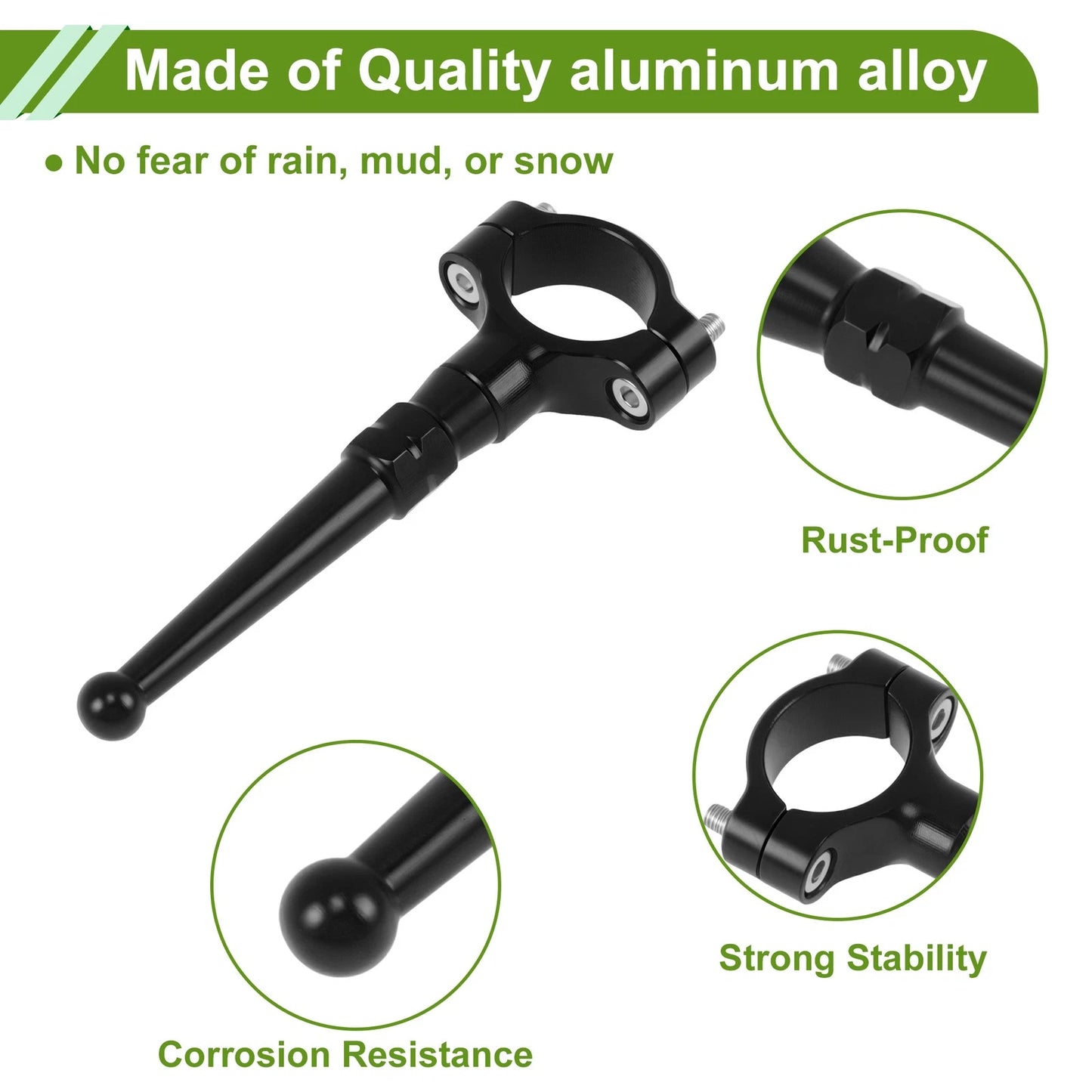 Kickstand Extension Kit for Kawasaki Motorcycle (Universal)