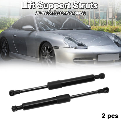 2X Front Hood Lift Supports Struts 99651155101 for Porsche 911 Boxster (1997–2004)