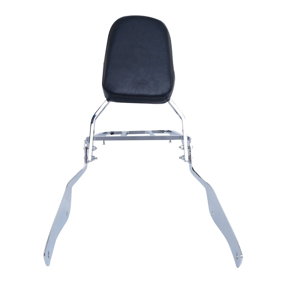 Chrome Backrest Sissy Bar Luggage Rack for Suzuki Boulevard C50 (2005-2011)