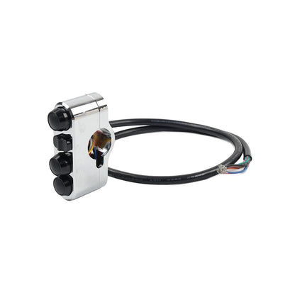 Handlebar Control Switches w/Wiring Harness for Harley Dyna Sportster