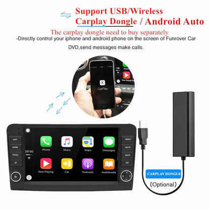 9" Android Stereo Radio GPS FM for Mercedes M-Class GL-Class (2006-2011)