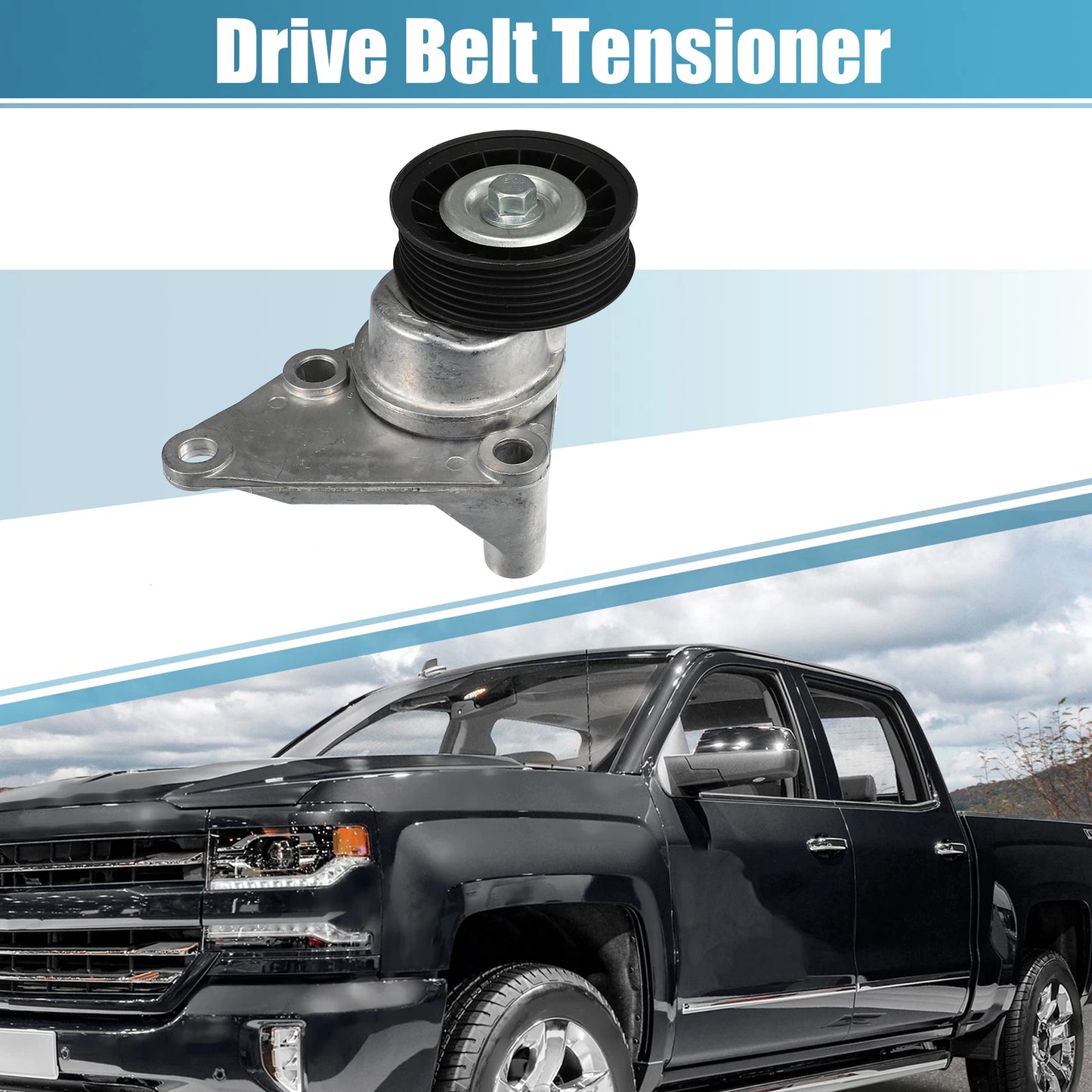 Belt Tensioner Pulley Assembly 12554027 for Chevrolet Cadillac