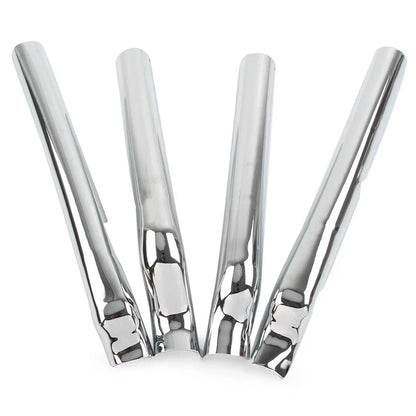Chrome Rear Swingarm Tube Covers for Harley Heritage Softail Classic (2000-2011)