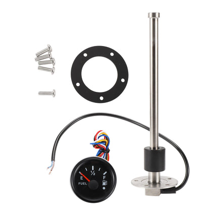 Fuel Sending Unit and Gauge Kit 240-33 Ohm for Boat Car Vehicle (240-33)