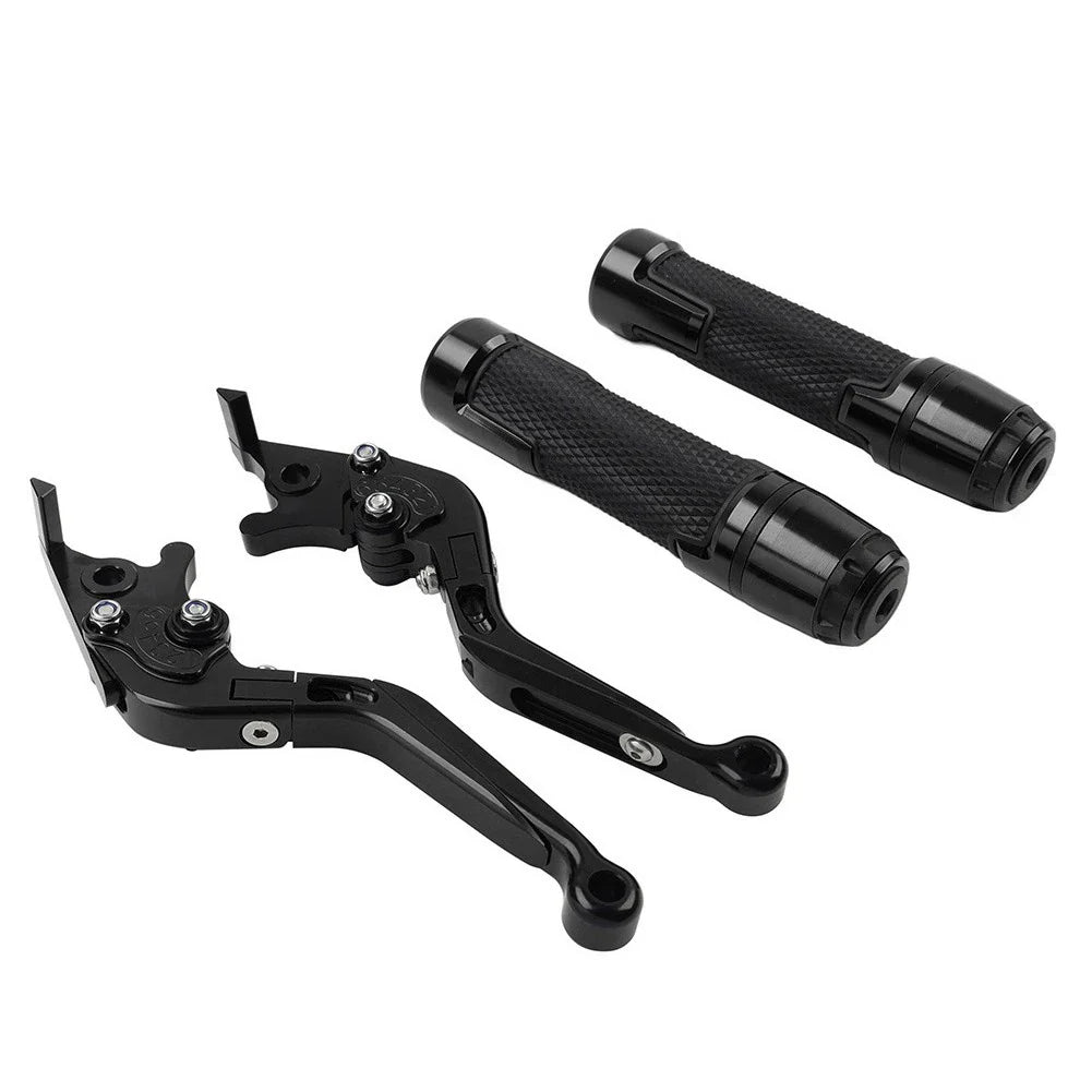 Folding Extendable Brake Clutch Levers & Handlebar Grips for BMW C650GT C600 (2012-2016)