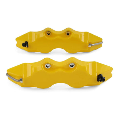 3D Style Yellow Brake Caliper Covers for Universal Car Auto Disc