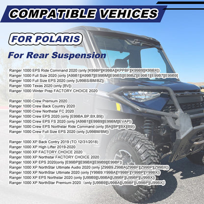 Rear Suspension Stabilizer Bar for Polaris Ranger 1000 XP (2019–2020)