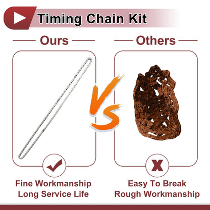 Timing Chain Kit No.06H109467N for Audi A4 A6 Q5 A3 A5, VW Golf Passat Jetta (2008–2016)