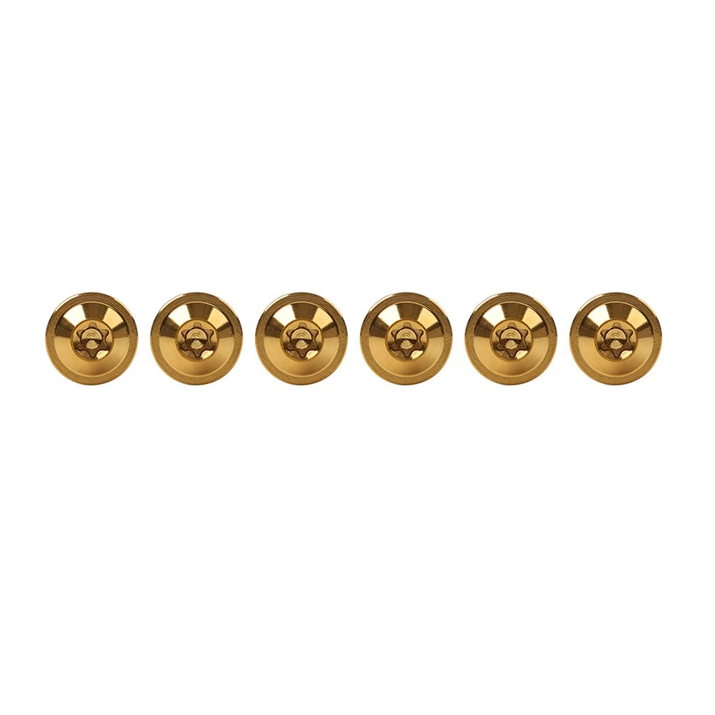 6x Truss Torx Head Screws M5x15mm for Universal Bike Motorcycle