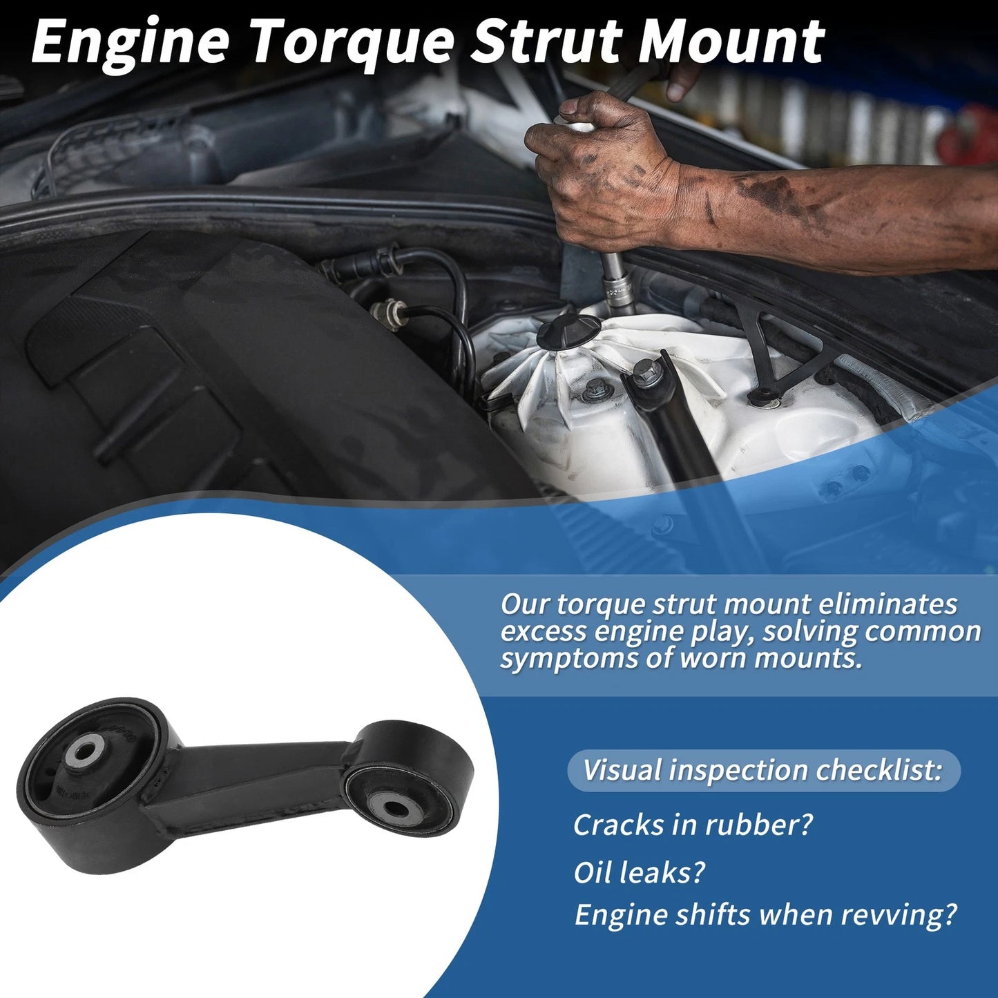 Torque Strut Mount No. 123630P020 for Toyota Avalon (2005–2007) 3.5L