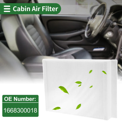 Cabin Air Filter No.1668300018 for Mercedes-Benz C-Class (W205) (2016–2018)