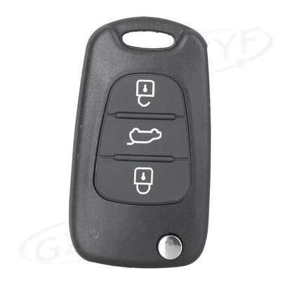 3-Button Remote Key Fob Shell Cover for KIA K2 K5 (2011-2020)