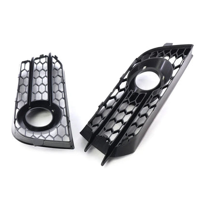 Fog Lamp Grill Cover for Audi A1 2010-2014 ( Gloss Black)