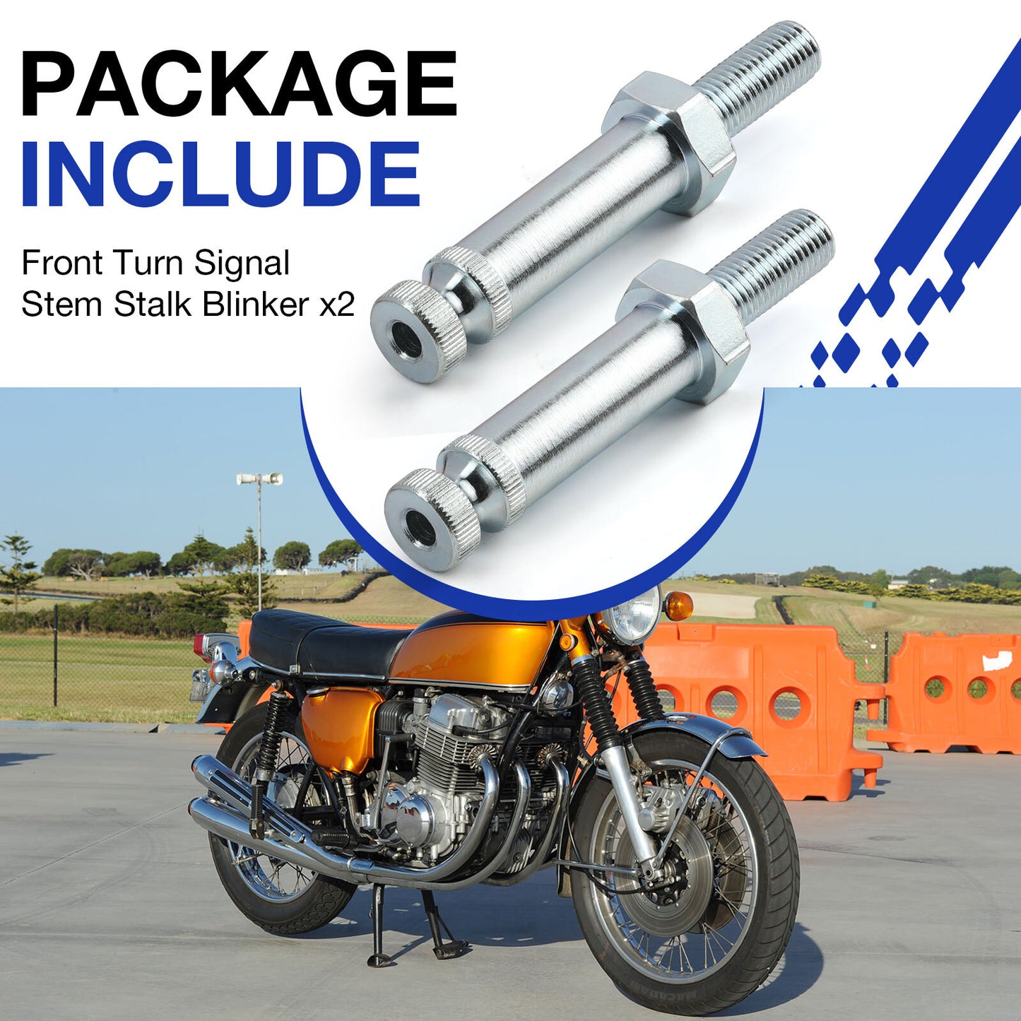 Front Turn Signal Stalk for Honda CB500 CL125A CL175 CL350 CL450 (1970–1978)