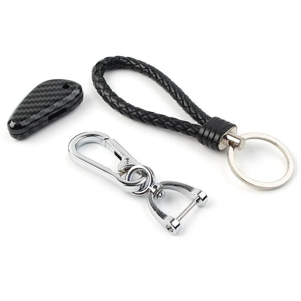 Carbon Fiber Pattern Key Blank for Indian Scout (1920-2018)