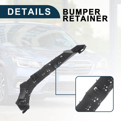 1pc Left Front Bumper Retainer Bracket for Subaru Legacy (2010–2014) Black ABS