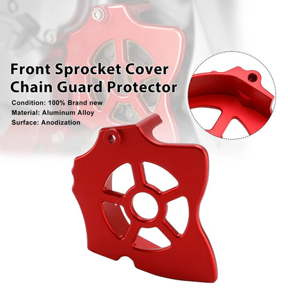 Front Sprocket Chain Guard for Honda XR650L (1993–2025) Red