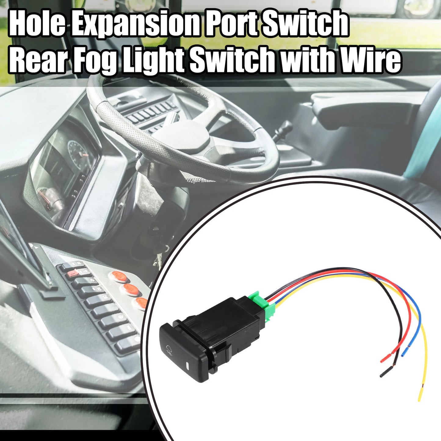 Rear Fog Light Switch for Toyota Alphard ANH10 (2002–2008)