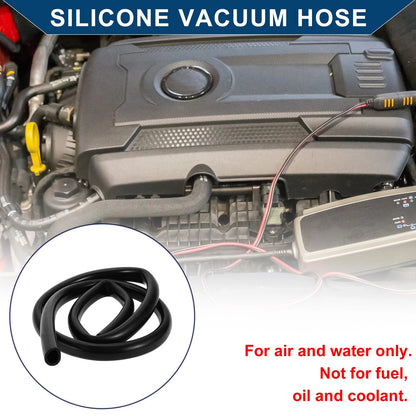 6FT Silicone Vacuum Tubing Hose 11/16" ID 18mm for Air and Water
