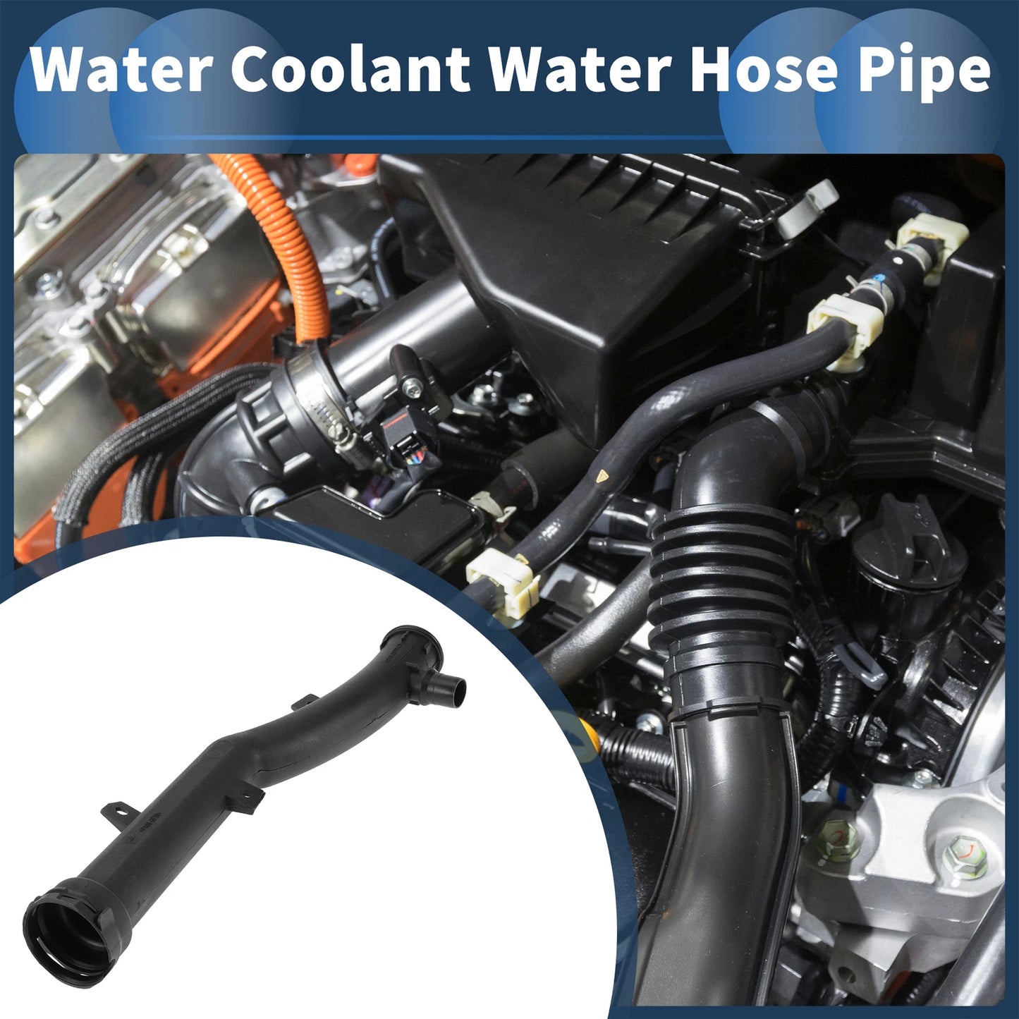 Water Coolant Hose Pipe for Citroen C3 II (2009–2016) No. 1351VF