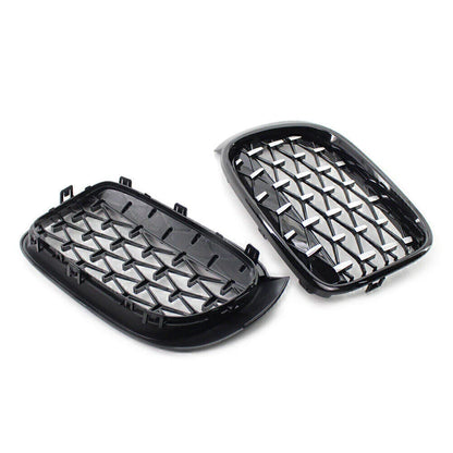 Diamond Meteor Front Kidney Grille for BMW X3 F25, X4 F26 (2014-2017)
