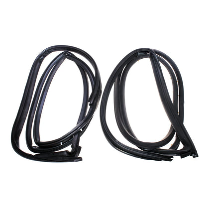 Set of 2 Front Door Weatherstrip Seals for Honda Accord 1990–1993