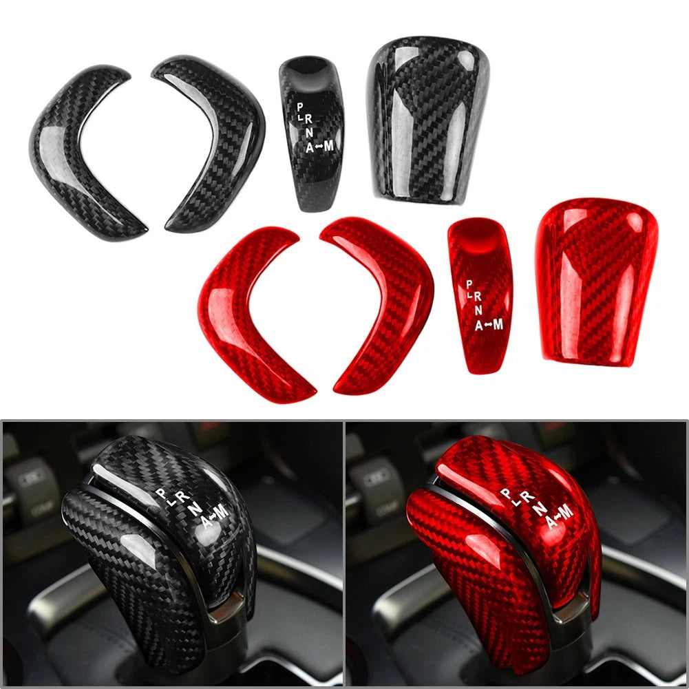 Set of 2 Interior Door Lock Pins Frame Cover Trim for Nissan GTR R35 (2008–2020) Red