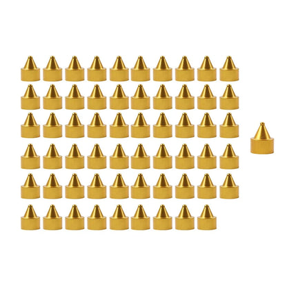 60 x Gold Engine Bolt Caps for Harley Heritage Softail Breakout Dyna FXD