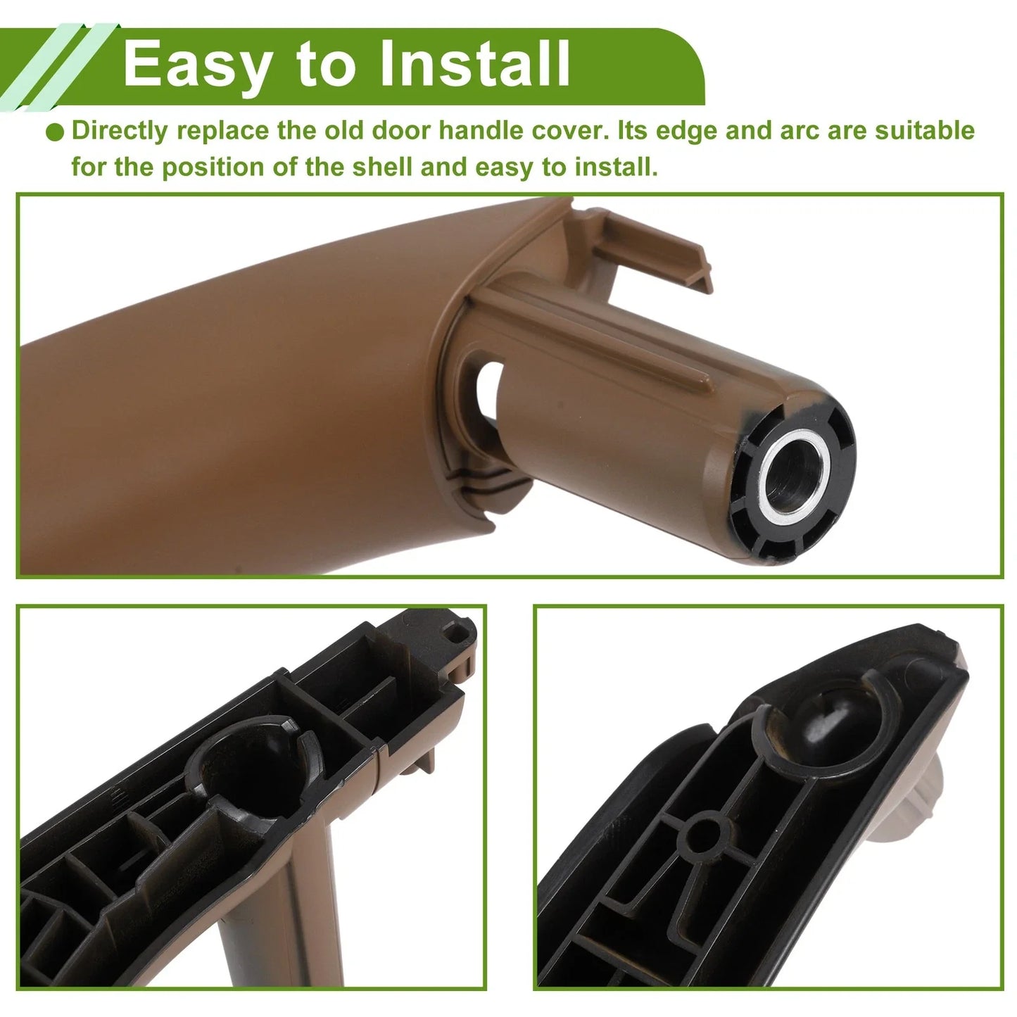 Front Passenger Side Door Panel Handle Pull Trim Cover for BMW X5