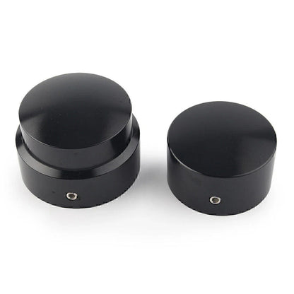 Black Rear Axle Nut Cover Caps for Harley XG 2015-Later, XL & Dyna 2008-Later