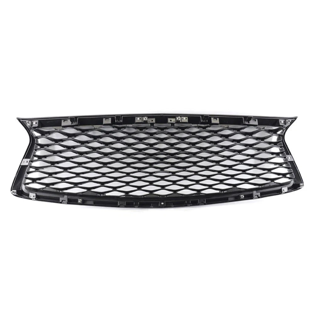 Honeycomb Front Bumper Upper Mesh Grille Black for Infiniti Q50 (2018-2023)