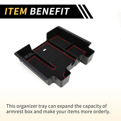 Full Center Console Organizer Tray for Chevy Silverado 1500, GMC (2019-2023)